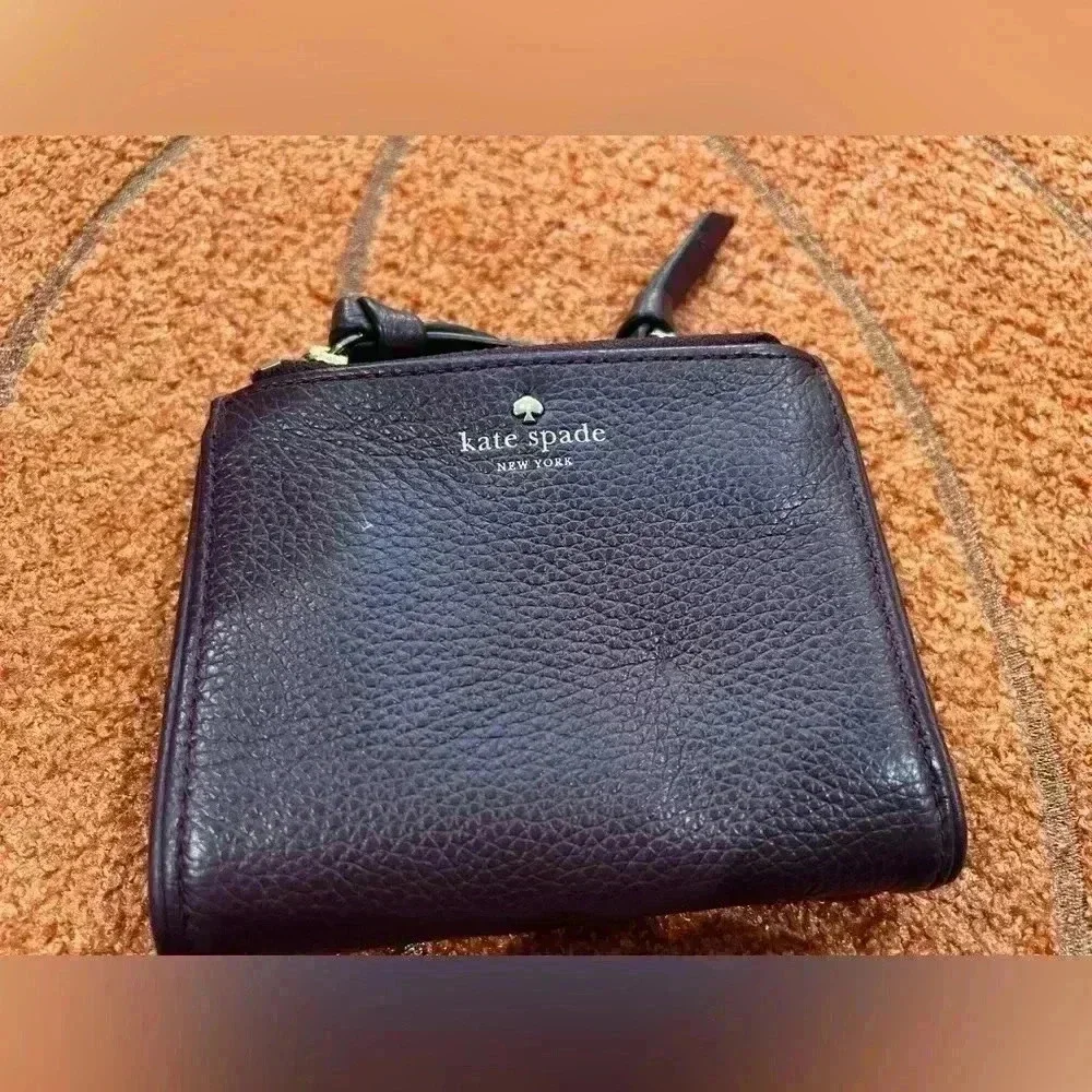 Kate spade Maroon wallet